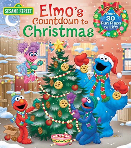 Beispielbild fr Elmo's Countdown to Christmas (Sesame Street) (Lift-the-Flap) zum Verkauf von Gulf Coast Books