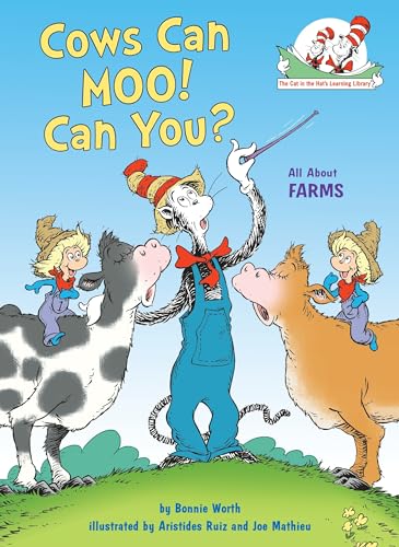 9780399555244: Cows Can Moo! Can You?: All about Farms (Cat in the Hat's Learning Library) (Cat in the Hat's Lrning Libry)