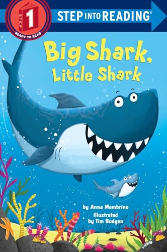 Beispielbild fr Big Shark, Little Shark (Step into Reading) zum Verkauf von Books of the Smoky Mountains