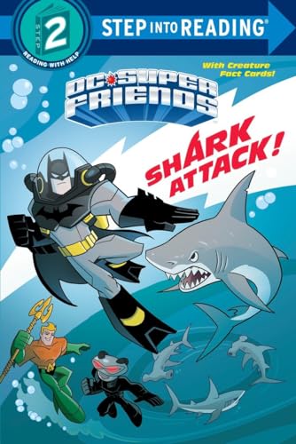 9780399558467: DC SUPER FRIENDS SHARK ATTACK YR (DC Super Friends: Step Into Reading, Step 2)