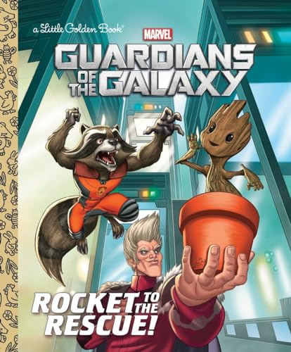 Beispielbild fr Rocket to the Rescue! (Marvel: Guardians of the Galaxy) (Little Golden Book) zum Verkauf von Wonder Book