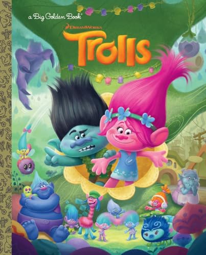 Imagen de archivo de Trolls Big Golden Book (DreamWorks Trolls) a la venta por Gulf Coast Books