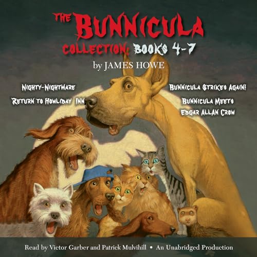 Stock image for The Bunnicula Collection: Books 4-7: Nighty-Nightmare; Return to Howliday Inn; Bunnicula Strikes Again!; Bunnicula Meets Edgar Allan Crow (The Bunnicula Series) for sale by Front Cover Books