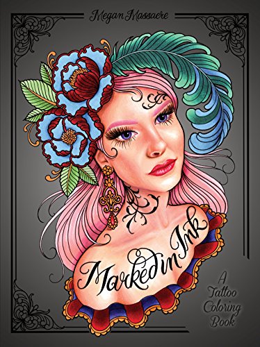 9780399578779: Marked in Ink: A Tattoo Coloring Book