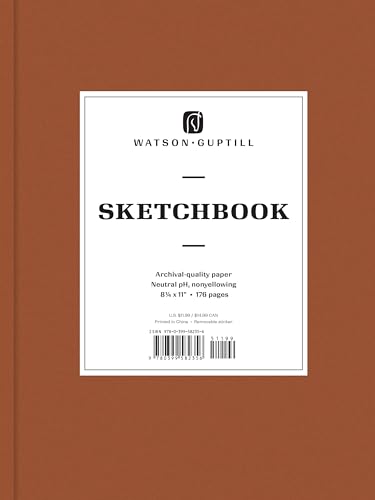 Beispielbild fr Large Sketchbook (Chestnut Brown) zum Verkauf von Russell Books