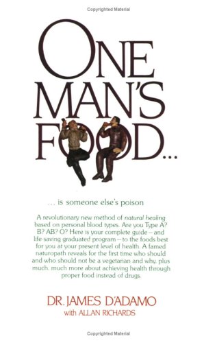 Beispielbild fr One Man's Food. is Someone Else's Poison zum Verkauf von BooksRun