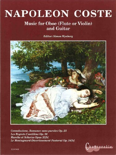 9780402614081: Napoleon Coste: Music for Oboe and Guitar (Flute or Violin)