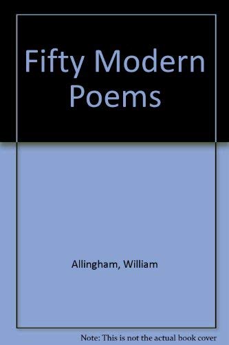 Fifty Modern Poems (9780404003449) by Allingham, William