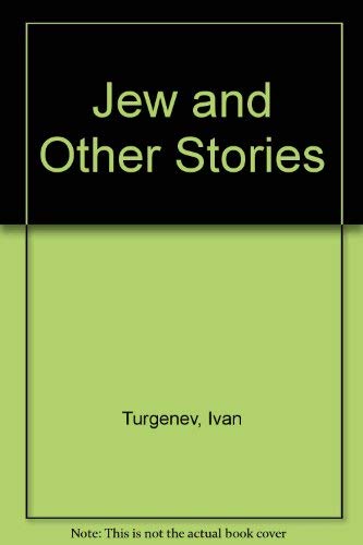 Beispielbild fr Jew and Other Stories zum Verkauf von Better World Books
