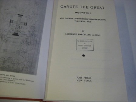 9780404038793: Canute the Great, 995