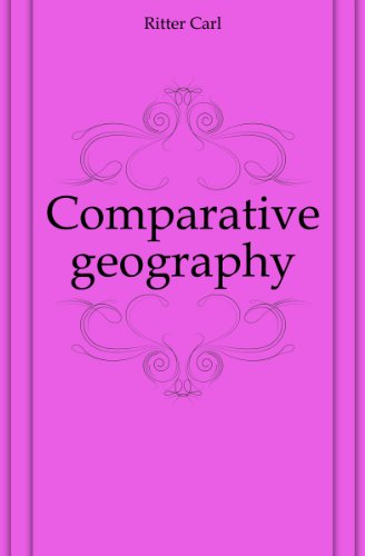 Comparative geography (9780404053499) by [???]
