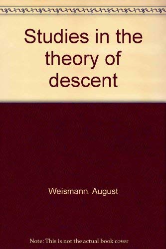 Beispielbild fr Studies in the Theory of Descent. 2 Volumes in 1 Book. zum Verkauf von Powell's Bookstores Chicago, ABAA
