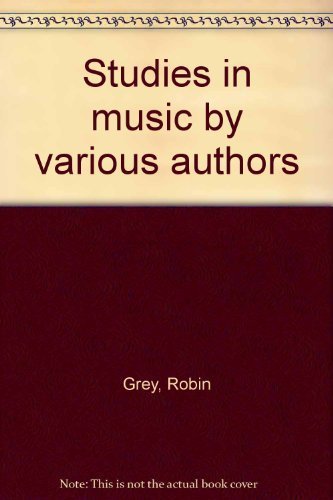 9780404129378: Studies in Music
