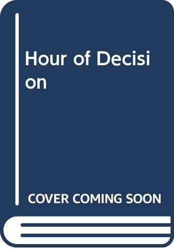 Hour of Decision (English and German Edition) (9780404169886) by Spengler, Oswald