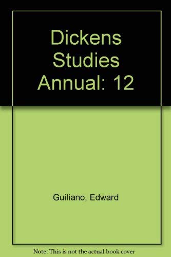 9780404185329: Dickens Studies Annual: Essays on Victorian Fiction