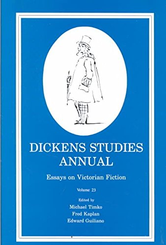 Beispielbild fr Dickens Studies Annual : Essays on Victorian Fiction zum Verkauf von Better World Books