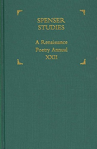 Beispielbild fr Spenser Studies: 12 vols. A Renaissance Poetry Annual. Ed. by Patrick Cullen and Thomas P. Roche, Jr. ISSN 0195-9468. zum Verkauf von Yushodo Co., Ltd.