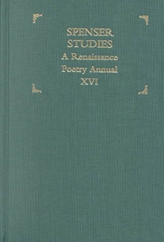 Beispielbild fr Spenser Studies: A Renaissance Poetry Annual. Volume 16. zum Verkauf von Yushodo Co., Ltd.