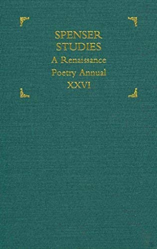 Beispielbild fr Spenser Studies: A Renaissance Poetry Annual XXVI zum Verkauf von Haaswurth Books