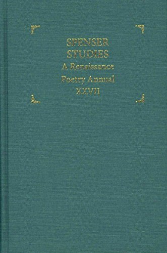 Imagen de archivo de Spenser Studies: A Renaissance Poetry Annual XXVII a la venta por Haaswurth Books