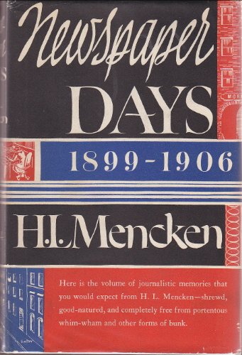 9780404201760: Newspaper Days: 1899 to 1906