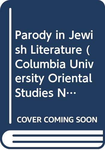 9780404504922: Parody in Jewish Literature