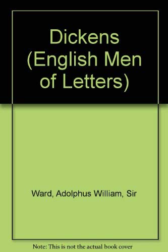Stock image for Dickens (English Men of Letters) for sale by dsmbooks