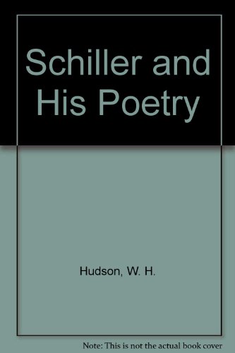 9780404525194: Schiller and His Poetry