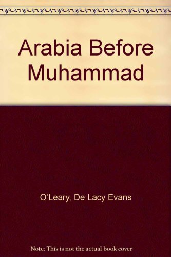 9780404563134: Arabia Before Muhammad