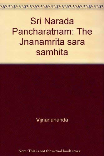 Stock image for Sr" Narada Pancharatnam: the J n mrita s ra sa hit for sale by Tacoma Book Center