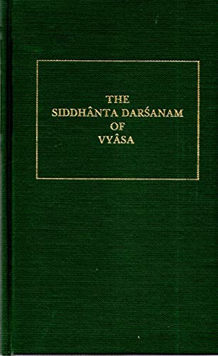 Stock image for The Siddhnta darsanam of Vysa (Sacred Books of the Hindus, 29) for sale by Powell's Bookstores Chicago, ABAA