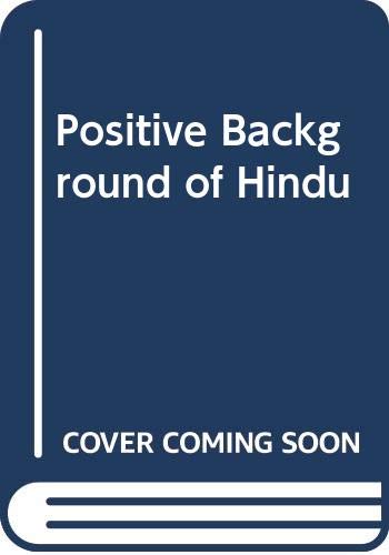 Beispielbild fr The positive background of Hindu sociology. Book I. Non-political; Book II. Political. zum Verkauf von Kloof Booksellers & Scientia Verlag