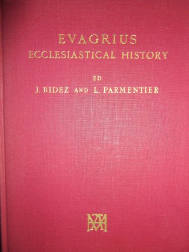 Stock image for The Ecclesiastical History of Evagrius for sale by Murphy-Brookfield Books