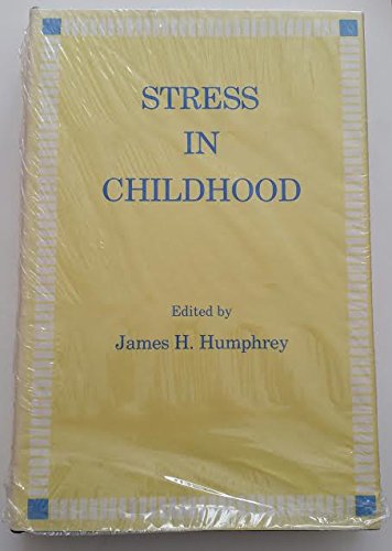 Beispielbild fr Stress in Childhood (Ams Studies in Modern Society) zum Verkauf von Zubal-Books, Since 1961