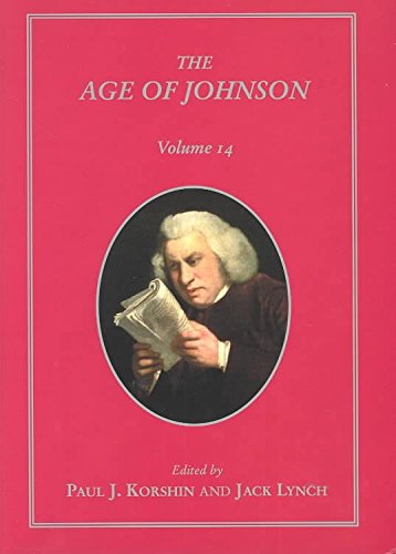 Stock image for The Age of Johnson: A Scholarly Annual, Volume 14 for sale by Abacus Bookshop