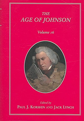 Beispielbild fr The Age of Johnson [volume 16 only] zum Verkauf von Second Story Books, ABAA