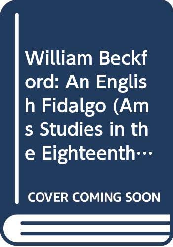 Immagine stock per William Beckford: An English Fidalgo