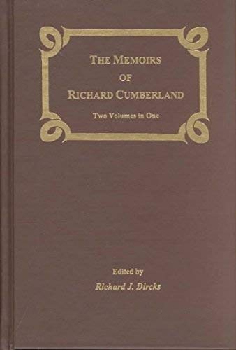 Stock image for The Memoirs of Richard Cumberland (two volumes and one) for sale by Yesterday's Books