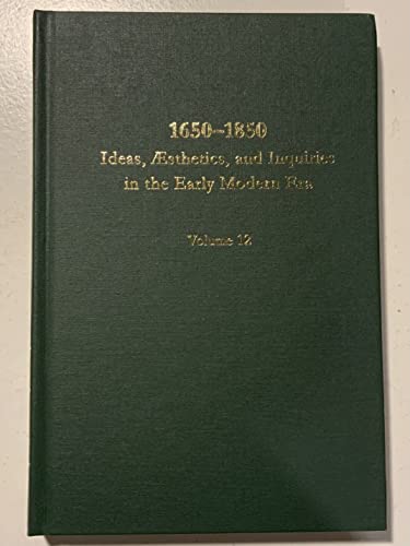 9780404644123: 1650-1850 v. 12; With Cumulative Index to Volumes 1-10: Ideas, Aesthetics and Inquiries in the Early Modern Era (1650-1850: Ideas, Aesthetics & Inquiries in the Early Modern Era)