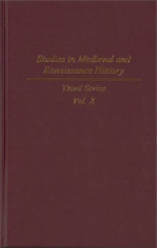 9780404645601: Studies in Medieval and Renaissance History: Third Series, Volume X: 10 (Studies in Medieval & Renaissance History)