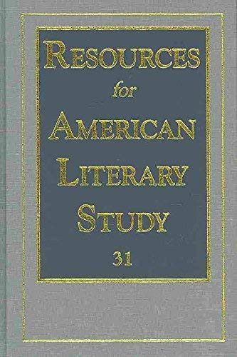 Imagen de archivo de Resources for American Literary Study Volume 31 a la venta por Michener & Rutledge Booksellers, Inc.