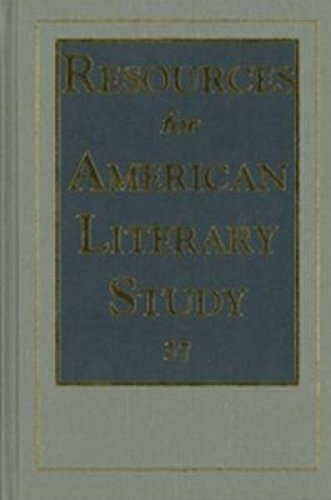 Imagen de archivo de Resources for American Literary Study a la venta por Solr Books