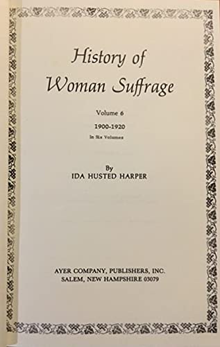 History of Women Suffrage (9780405001130) by Stanton, Elizabeth Cady
