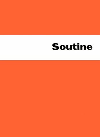 Stock image for Soutine for sale by Mispah books