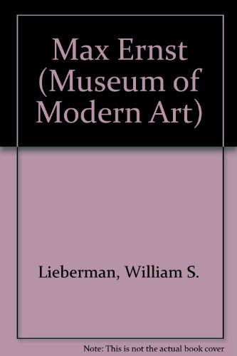 Stock-Bild f�r Max Ernst (Museum of Modern Art S.)