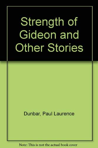 Stock image for The Strength Of Gideon, And Other Stories for sale by Frenchboro Books