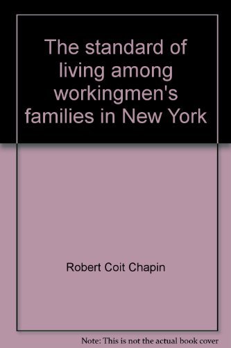 Poverty, U.S.A. - The Historical Record. The Standard of Living Among Workingmen's Families in Ne...