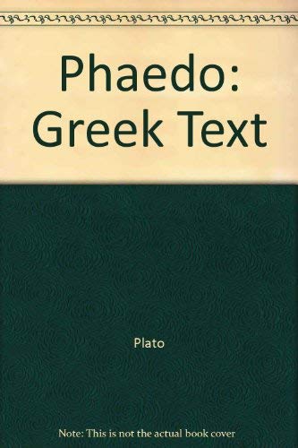 9780405048319: Greek Text (Phaedo)