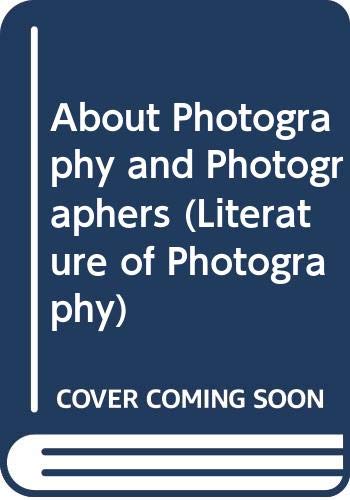 About Photography and Photographers (9780405049316) by Pritchard, H. Baden