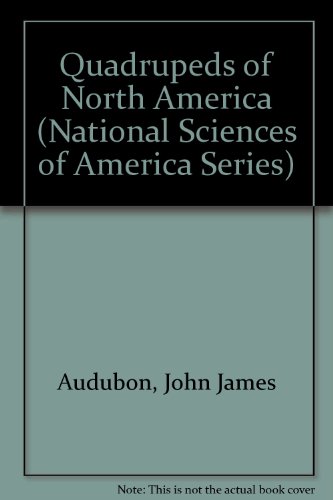 9780405057069: Quadrupeds of North America (National Sciences of America Series)